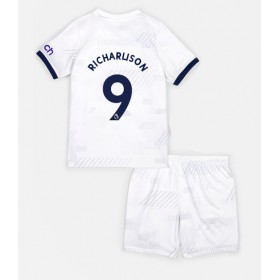 Tottenham Hotspur Richarlison Andrade #9 Hemmakläder Barn 2023-24 Kortärmad (+ Korta byxor)